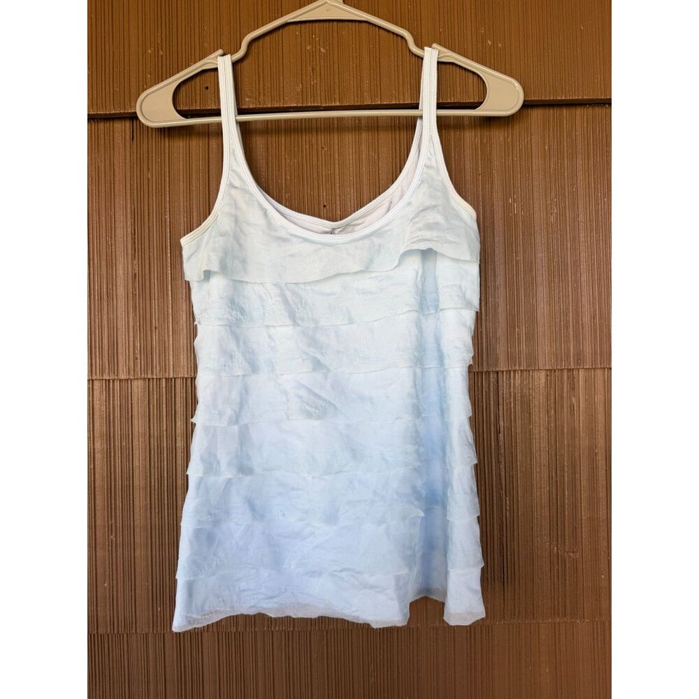 New York & Company Ruffle Tank Top